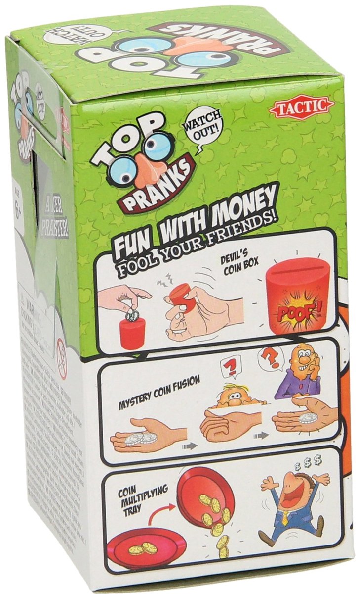 Grappenbox educatief spel Fun with Money multicolor karton.