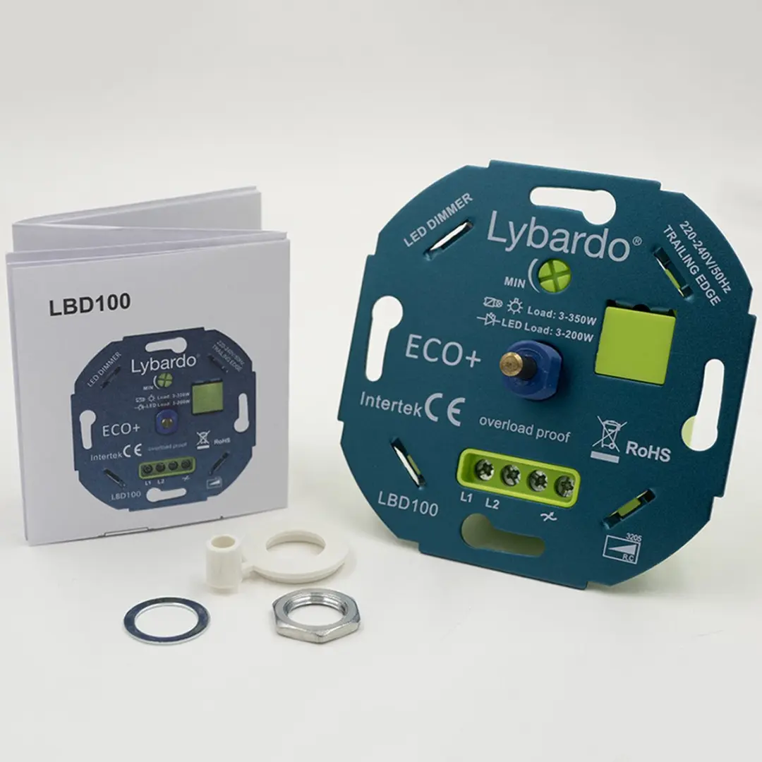 Lybardo DimTone GU10 LED 10 Stuks - 5.5W Dimbaar 2200K-2700K + Dimmer