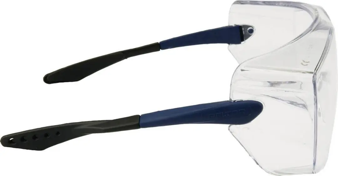 3M OX3000CL Overzetbril - Blauw/Zwart