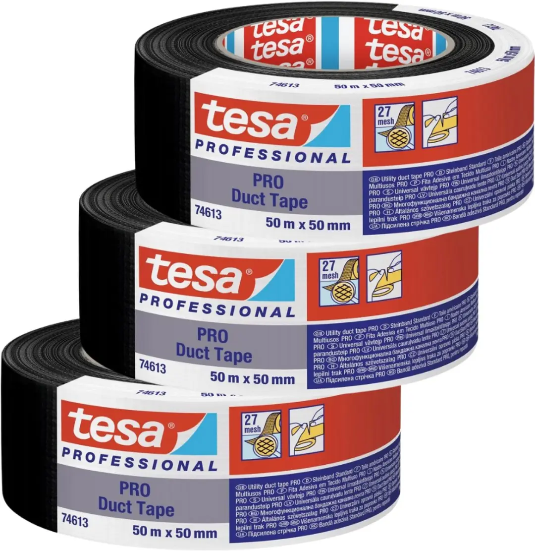 Tesa PRO Serie Waterdichte Reparatietape 50m x 50mm