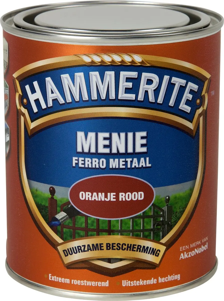 Hammerite Menie Oranje Rood 750ml