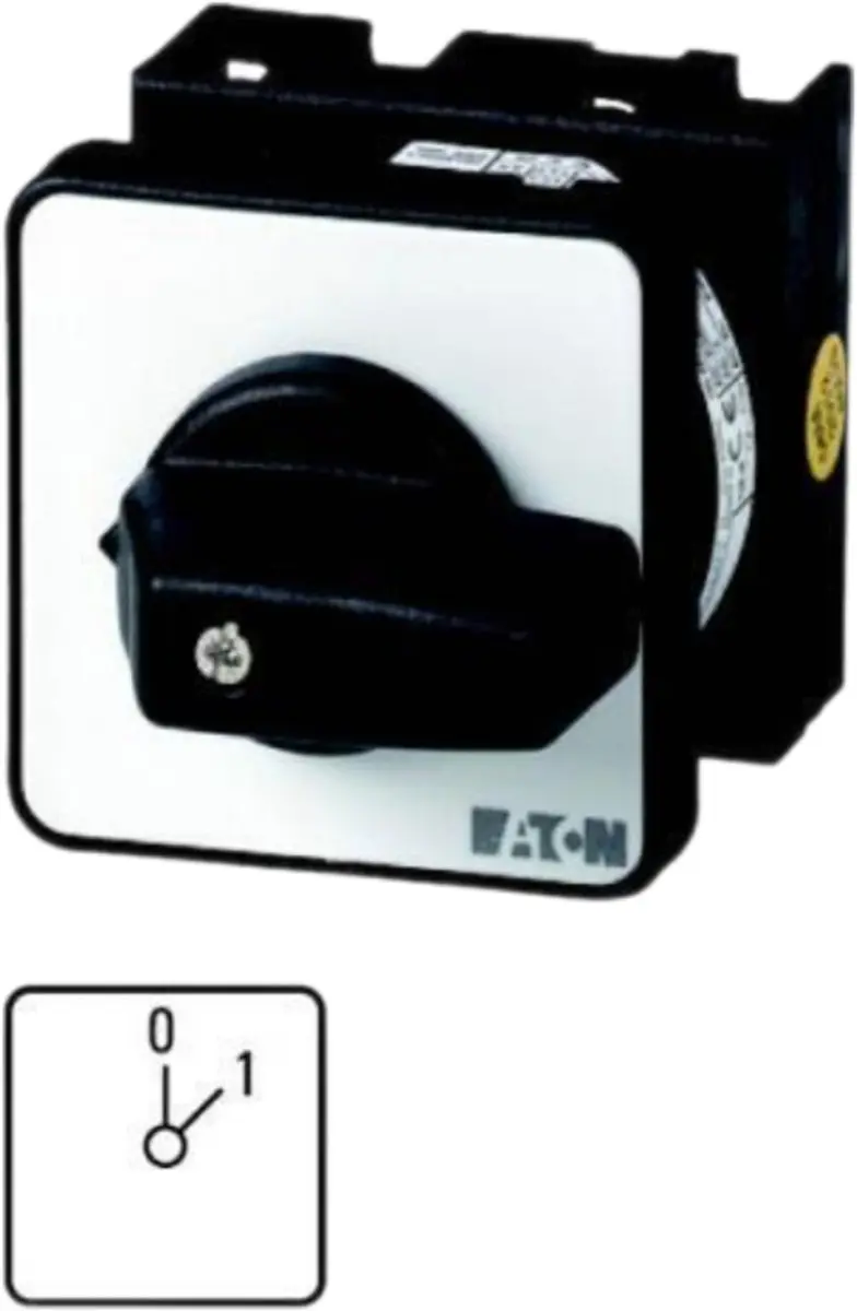Eaton AAN-UIT-schakelaar T0 20A 4-polig