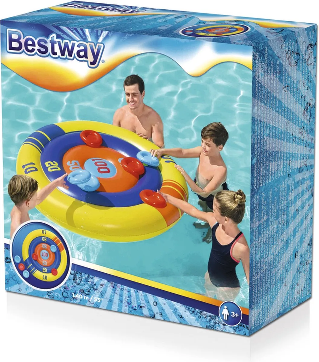 Bestway Werpspel Ø140cm - Meerkleurig - afbeelding 6 van 6