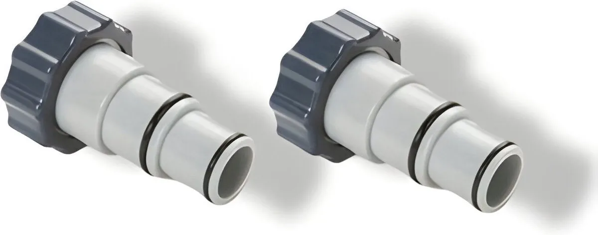 Intex Adapter Mannelijk 32-38mm - 2 Stuks