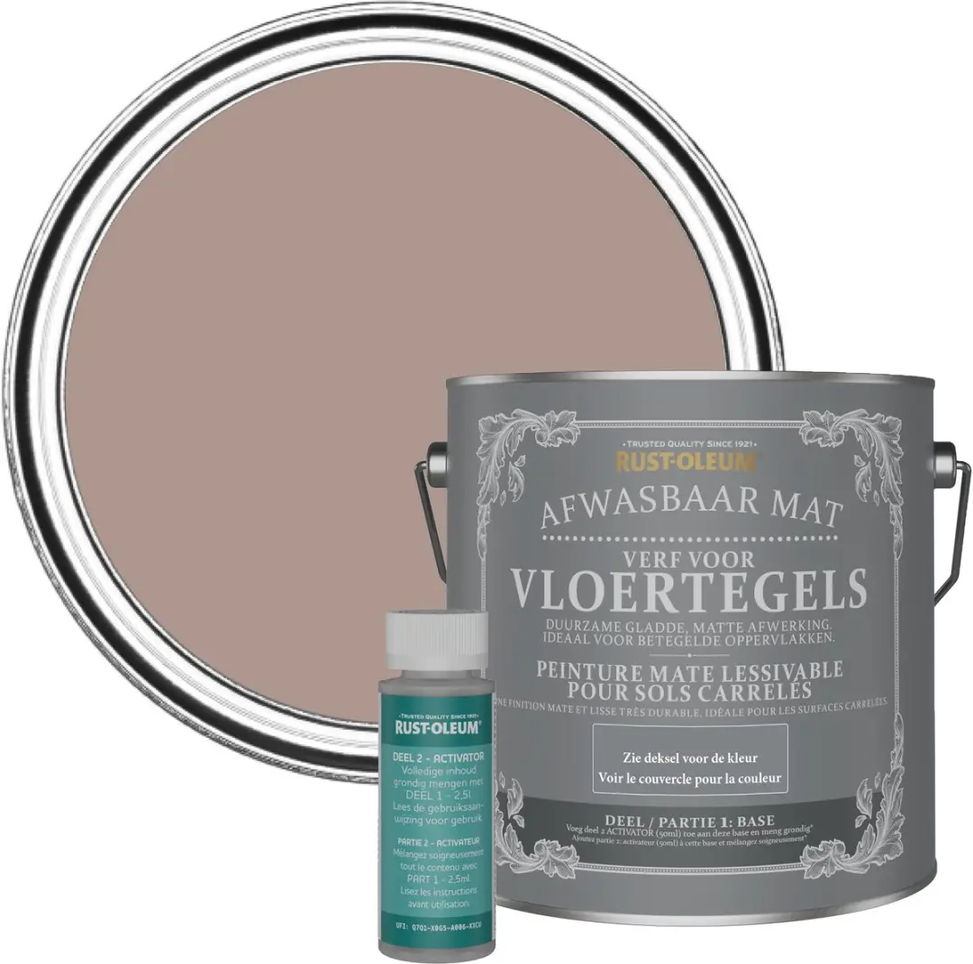 Rust-Oleum Vloertegelverf Mat 2,5L