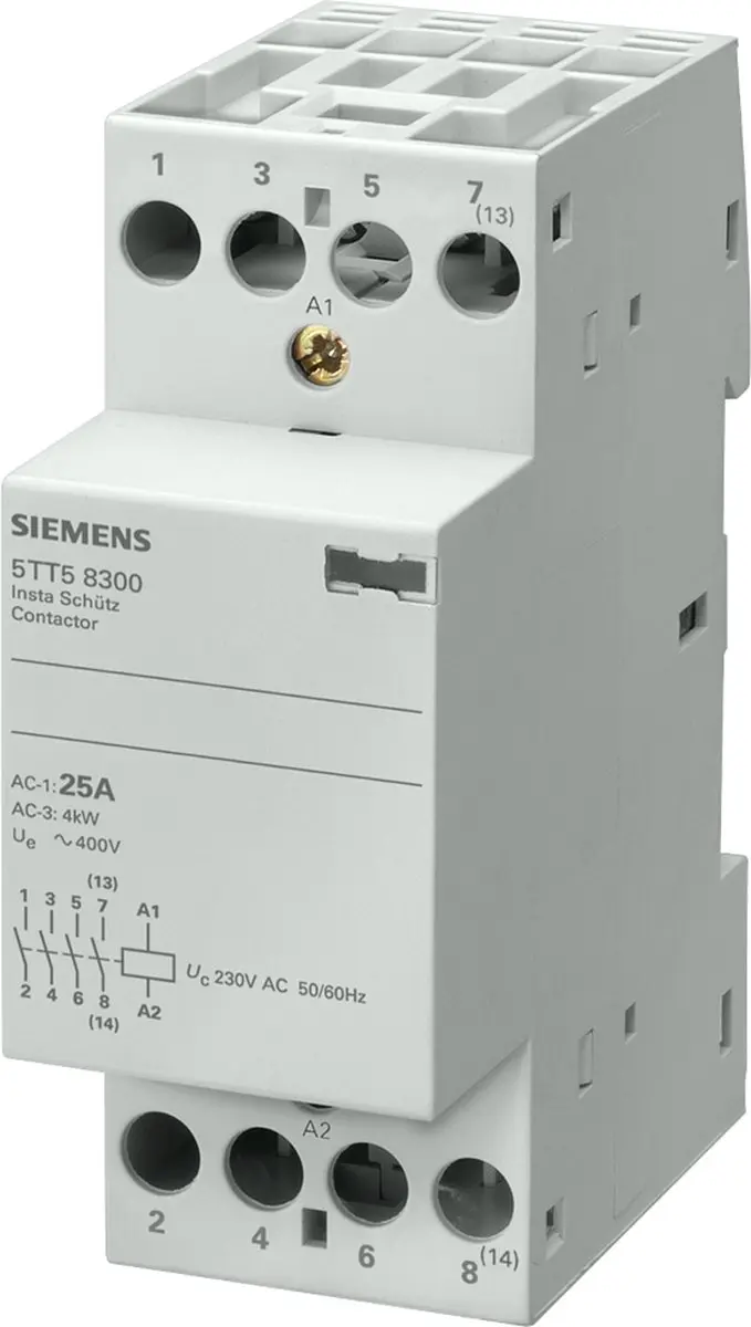 Siemens Insta Schütz 2S+2OE 5TT5832-0 - Multicolor