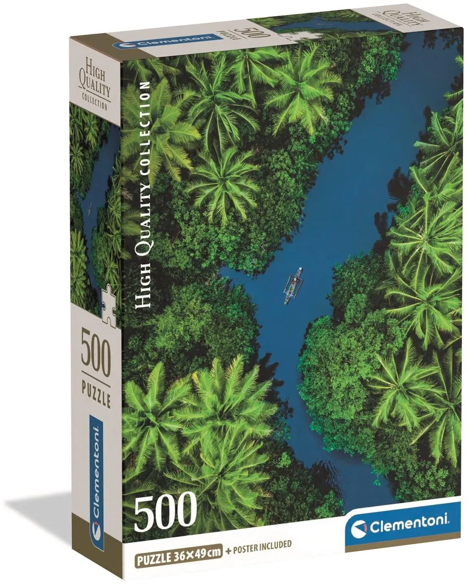 Clementoni Tropisch Luchtbeeld Puzzel 500 Stuks - High Quality Collection