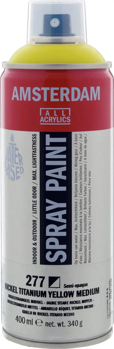 Talens Spraypaint 277 Nikkeltitaangeel Middel