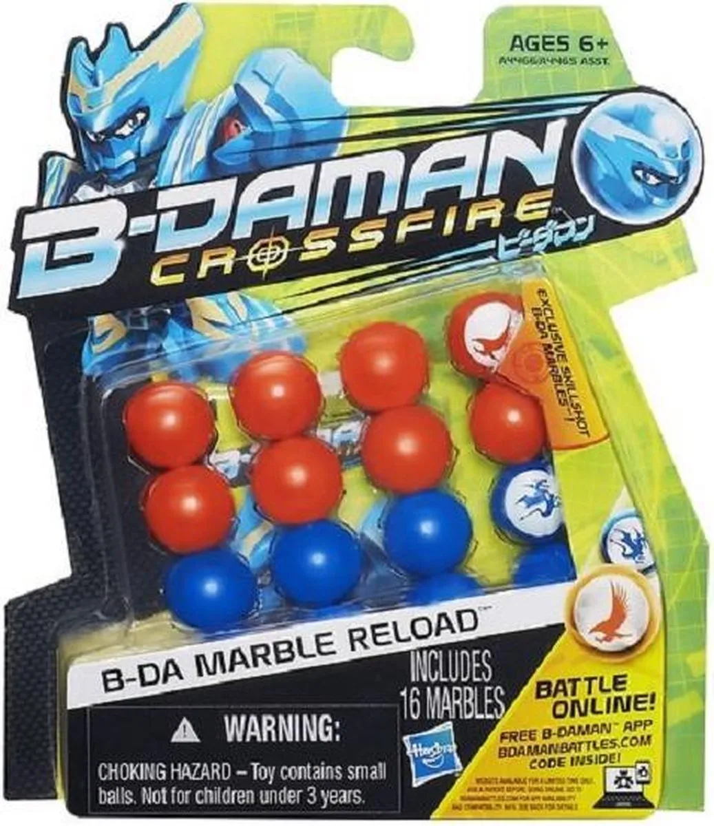 Hasbro B-Daman Murmel-Navulpak A4465E52 - 7214465
