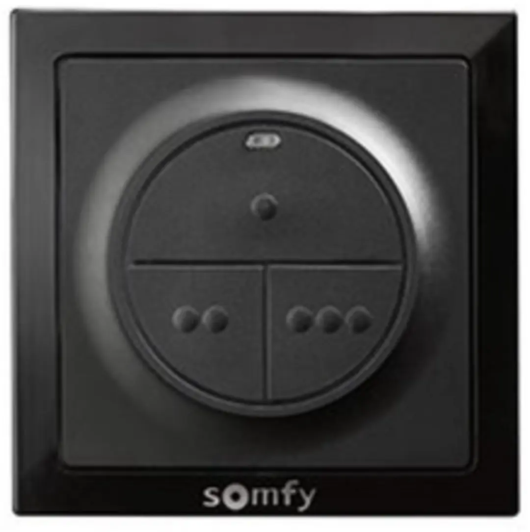 Somfy Smoove io Wandzender 3-Kanaals