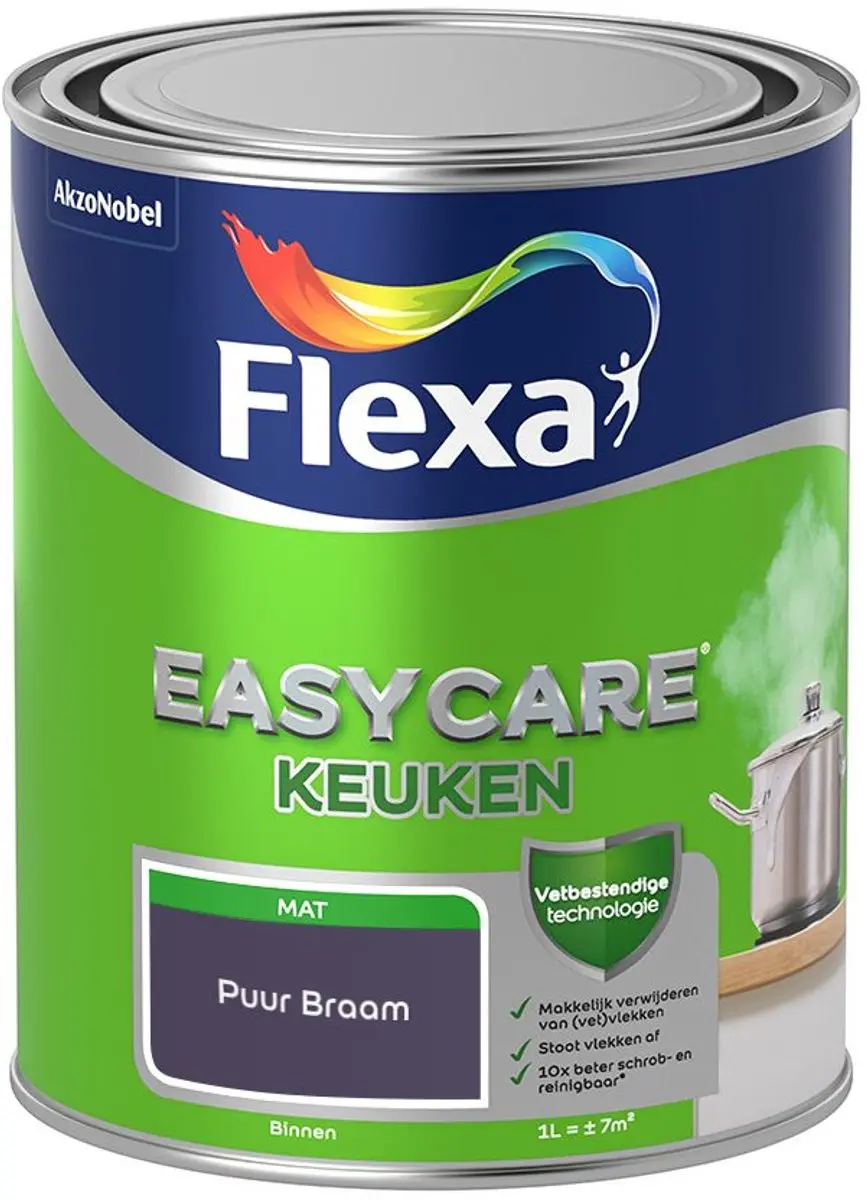 Flexa Easycare Keuken Mengverf Puur Braam 1L