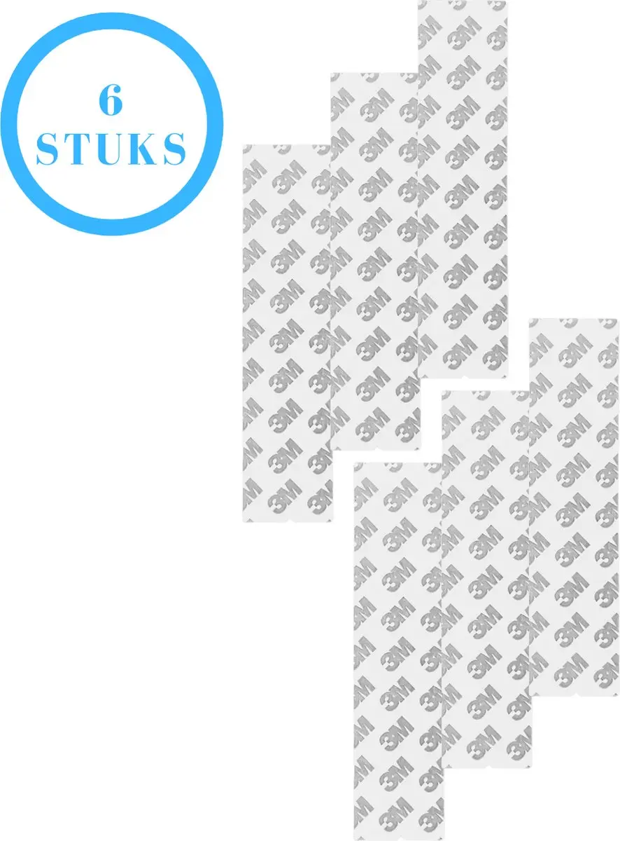 3M Dubbelzijdig Plakstrips 12 Stuks