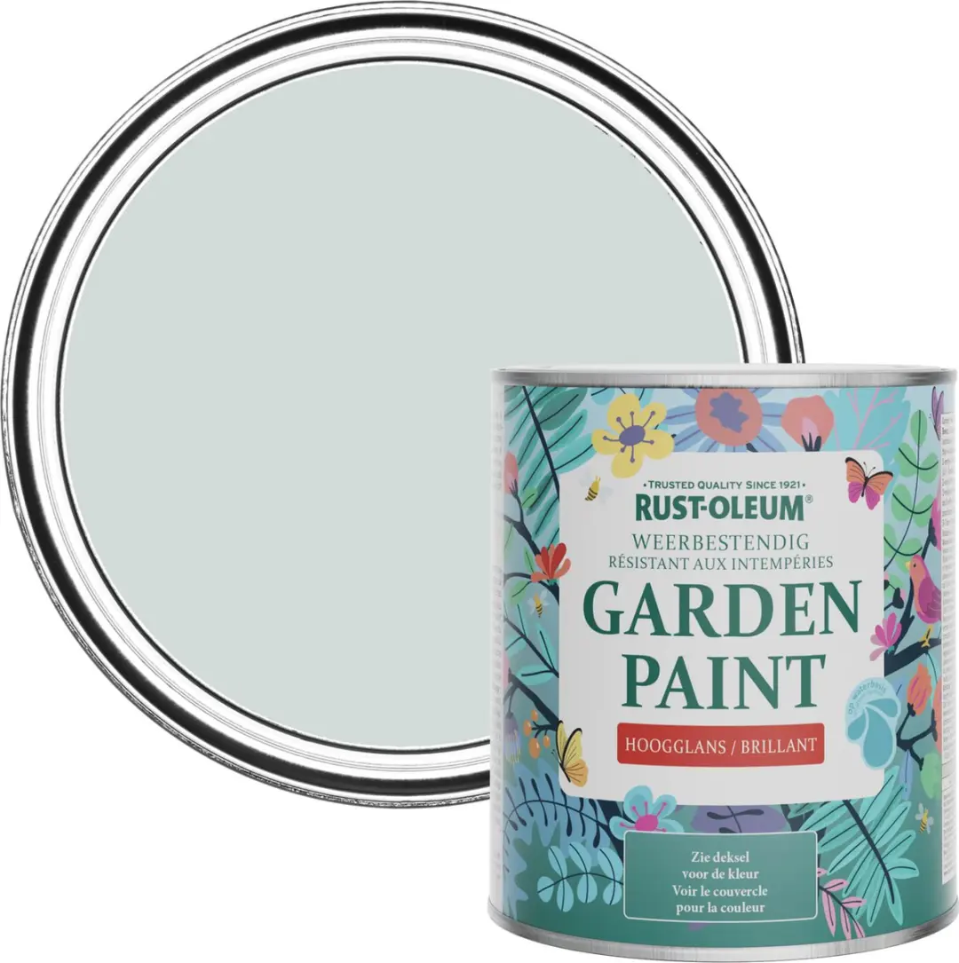 Rust-Oleum Tuinverf Hoogglans Duifgrijs 750ml