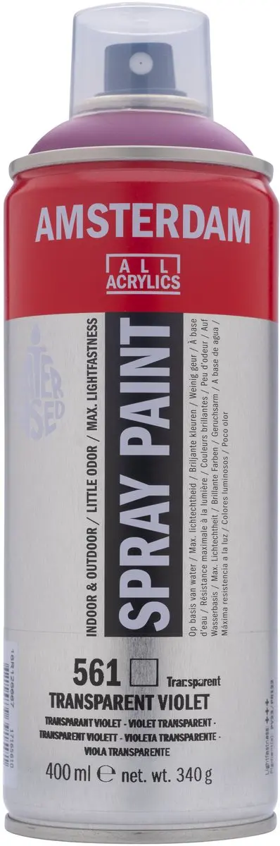 Talens Spraypaint 558 Transparant Violet 400ml