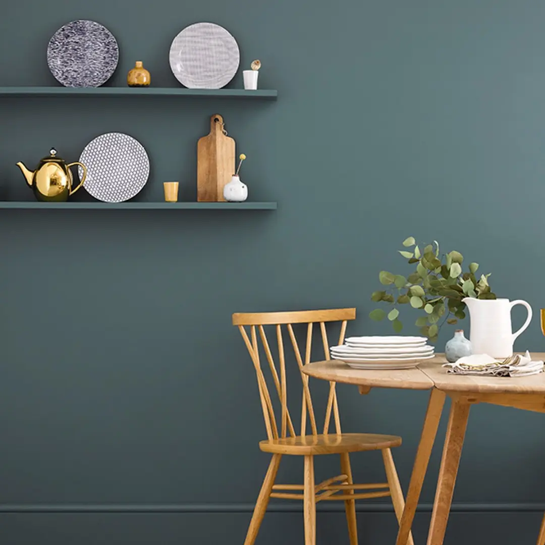 Rust-Oleum Groen Keukenmuurverf Diepe Zee 2,5L