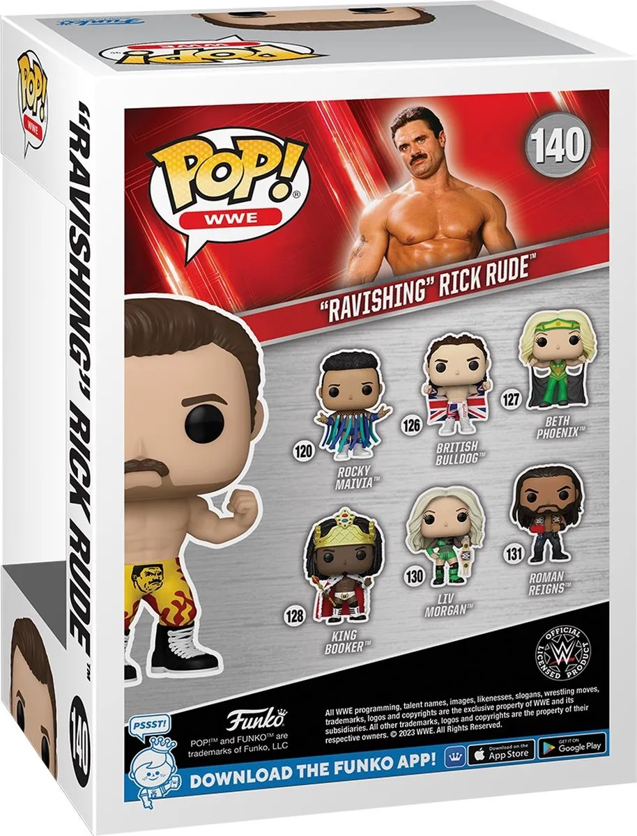 Funko WWE POP! Rick Rude Verzamelfiguur 72280 - 9cm - Multicolor