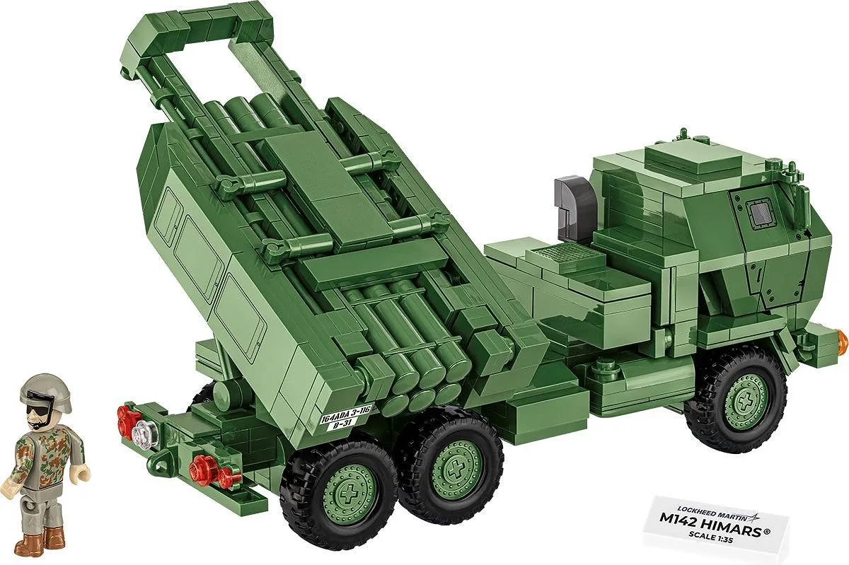 Cobi M142 HIMARS - 604 Onderdelen - Meerkleurig