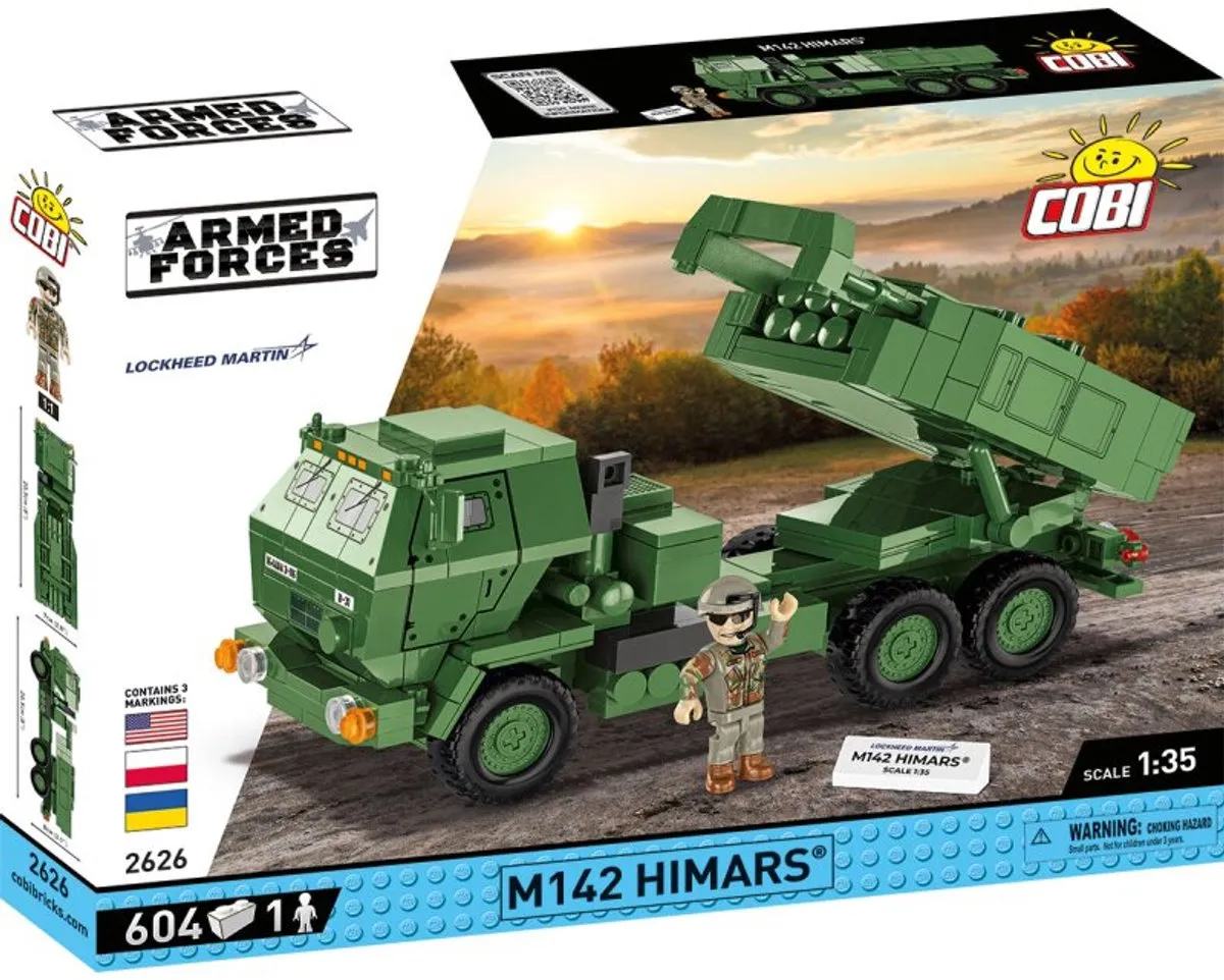 Cobi M142 HIMARS - 604 Onderdelen - Meerkleurig - afbeelding 6 van 6