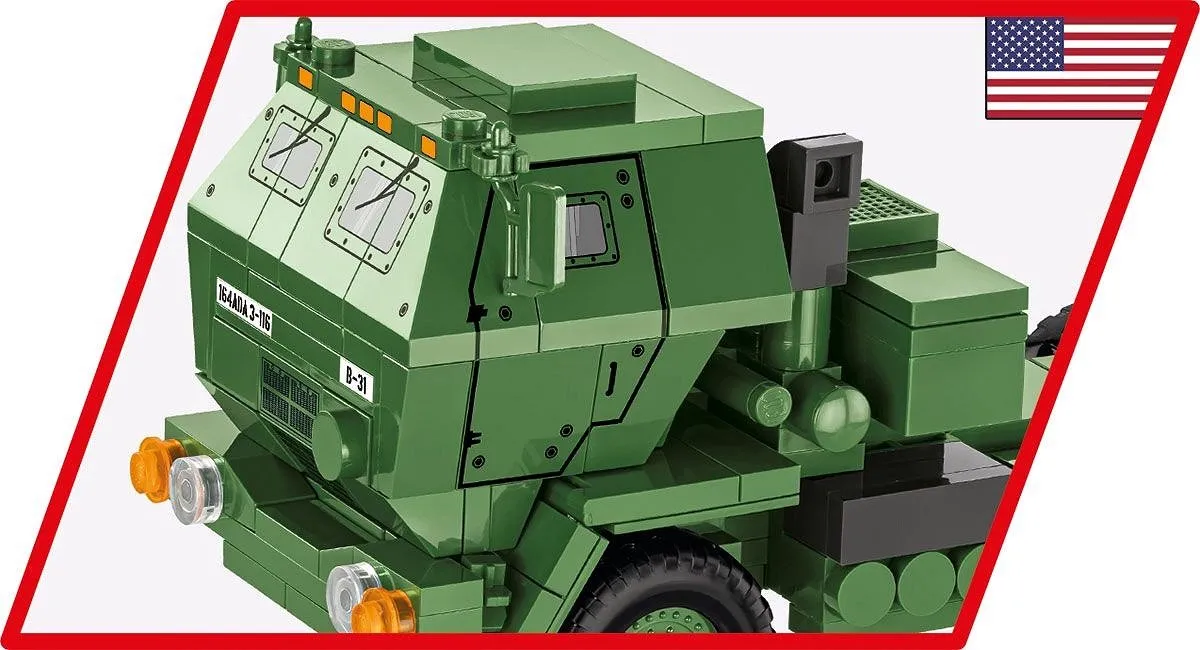 Cobi M142 HIMARS - 604 Onderdelen - Meerkleurig