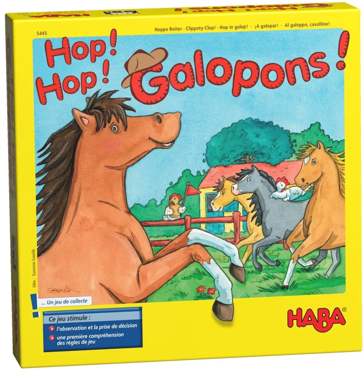 Haba Hop! Hop! Galopons! Wooden Toys 4321
