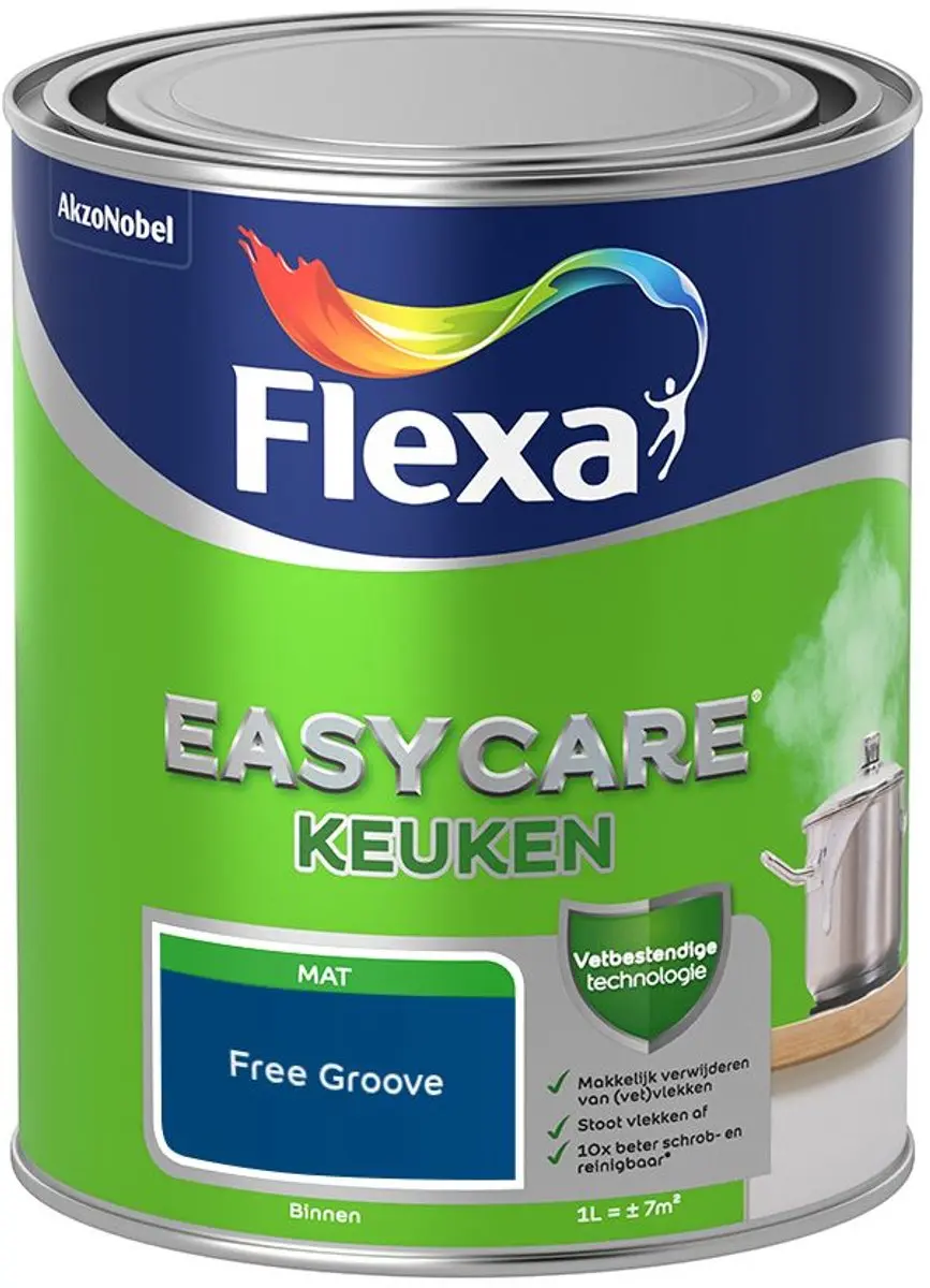 Flexa Easycare Keuken Free Groove Mengverf 1L