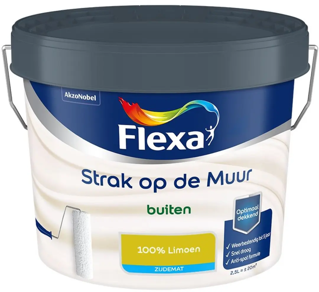 Flexa Strak Op De Muur Mengverf 2,5L