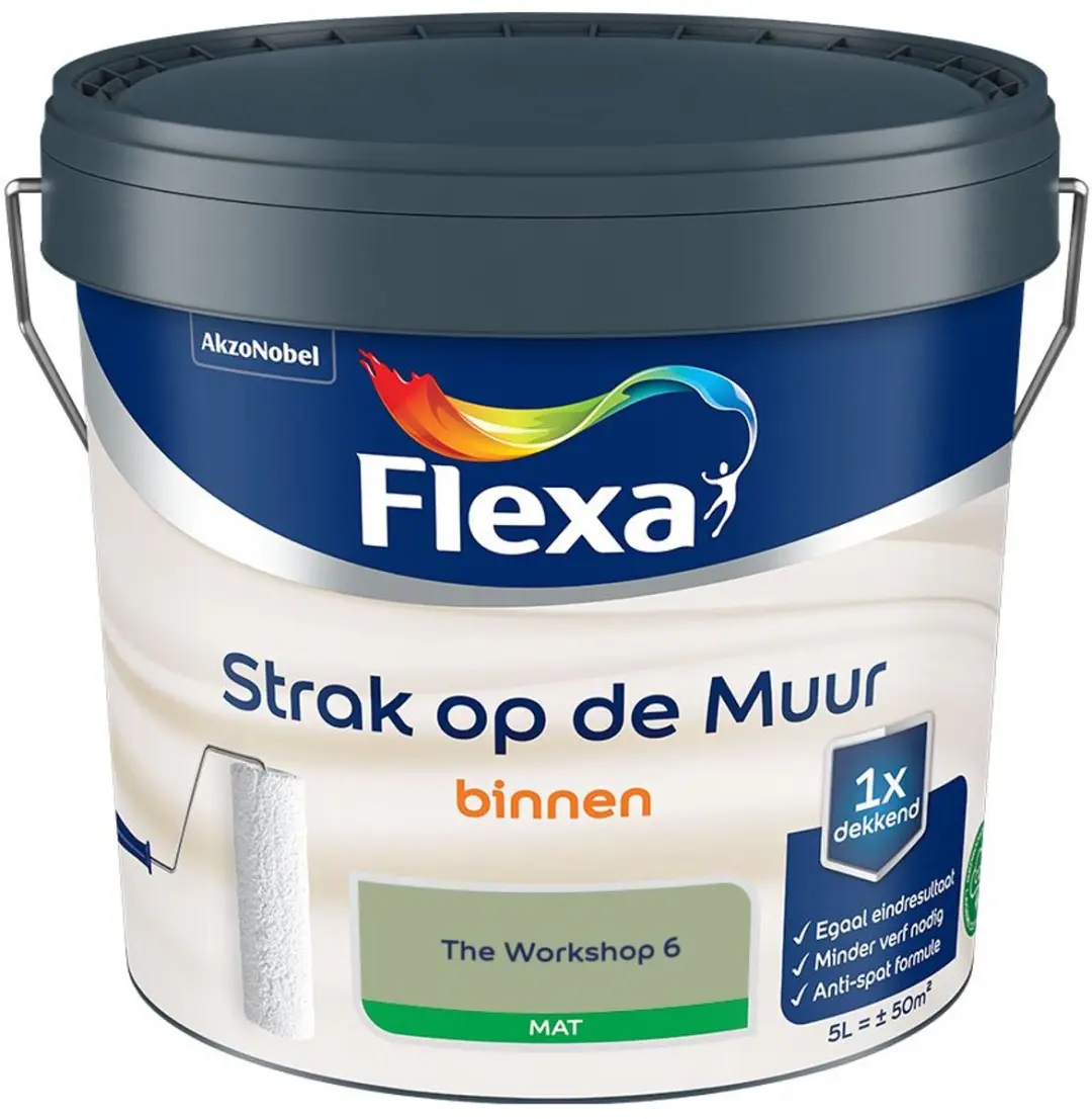 Flexa The Workshop 6 Mengverf 5L