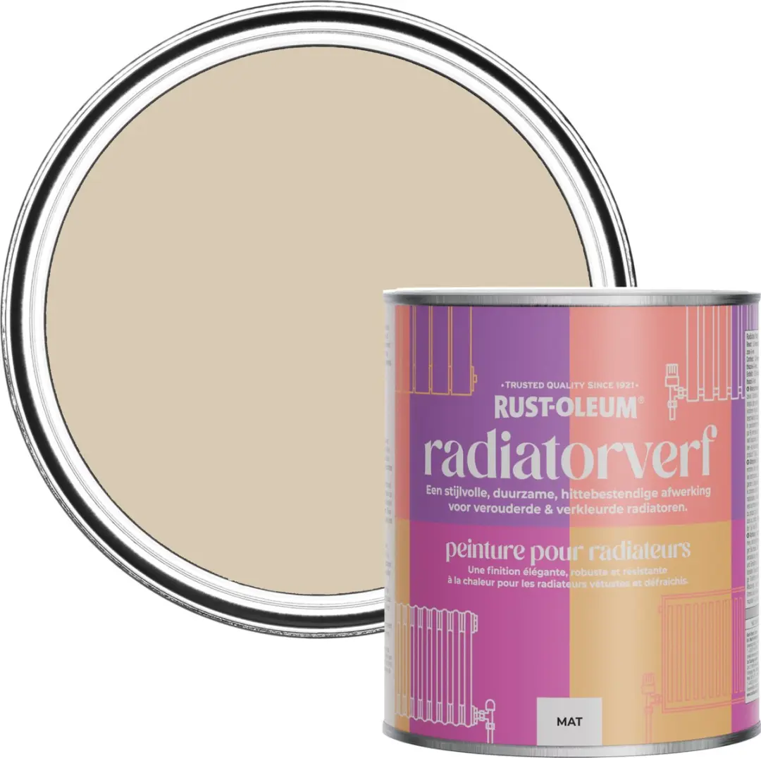 Rust-Oleum Lichtbruine Radiatorverf 750ml