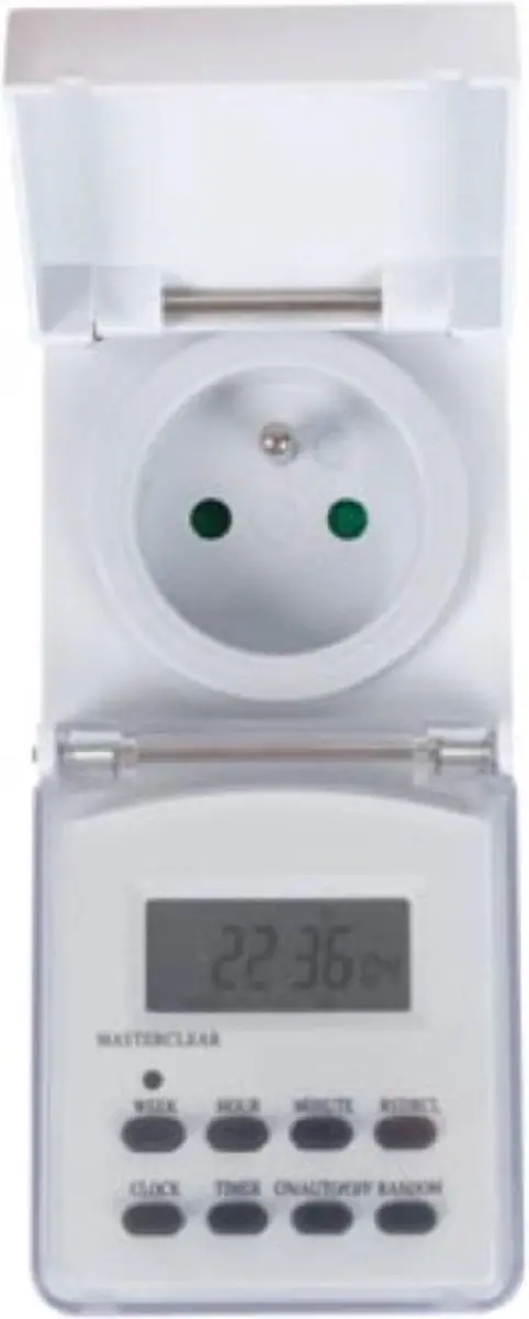Perel Weektimer 3600W IP44
