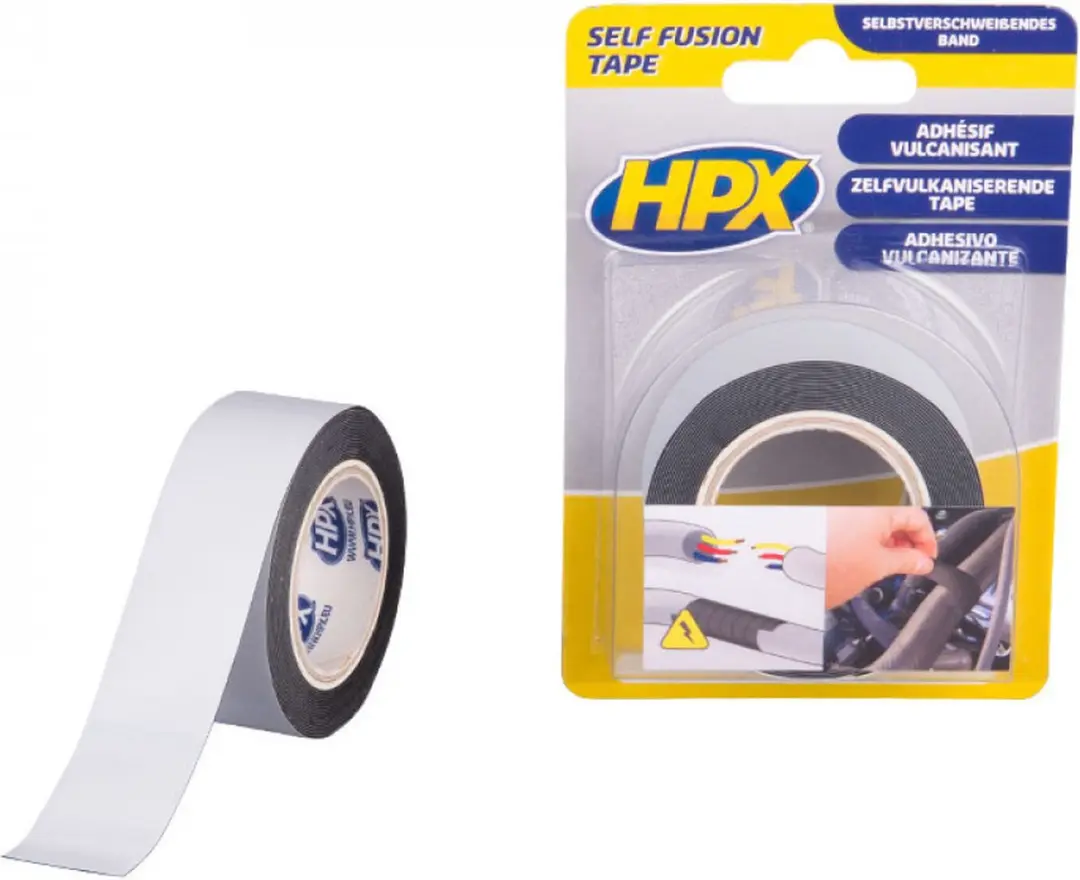HPX Zelfvulkaniserende Tape 25mm x 3m - Zwart
