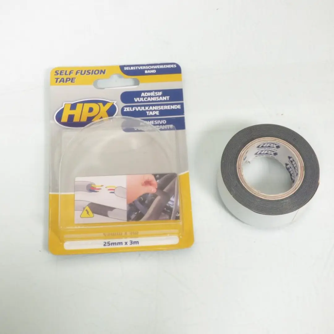 HPX Zelfvulkaniserende Tape 25mm x 3m - Zwart