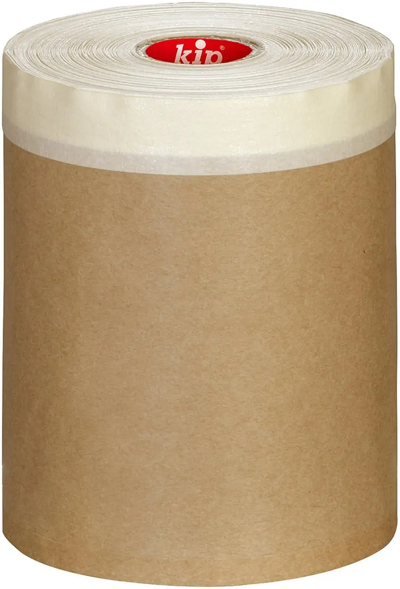 Kip 3834 Maskeerpapier met Crepe Tape