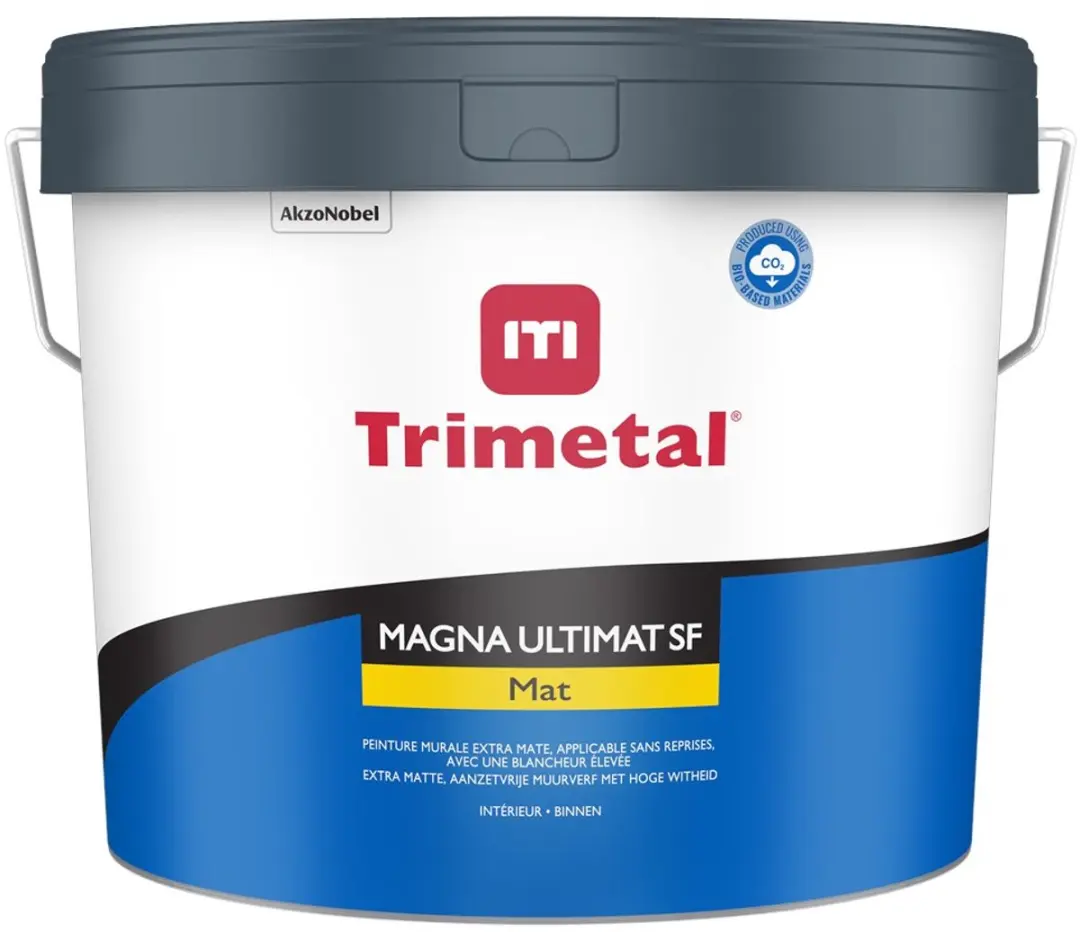 Trimetal Magna Ultimat SF Binnenmuurverf 10L - RAL 9001 Cremewit