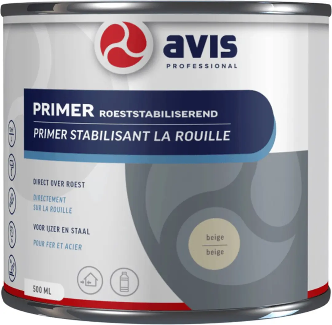 Avis roestprimer mat roodbruin 1 l