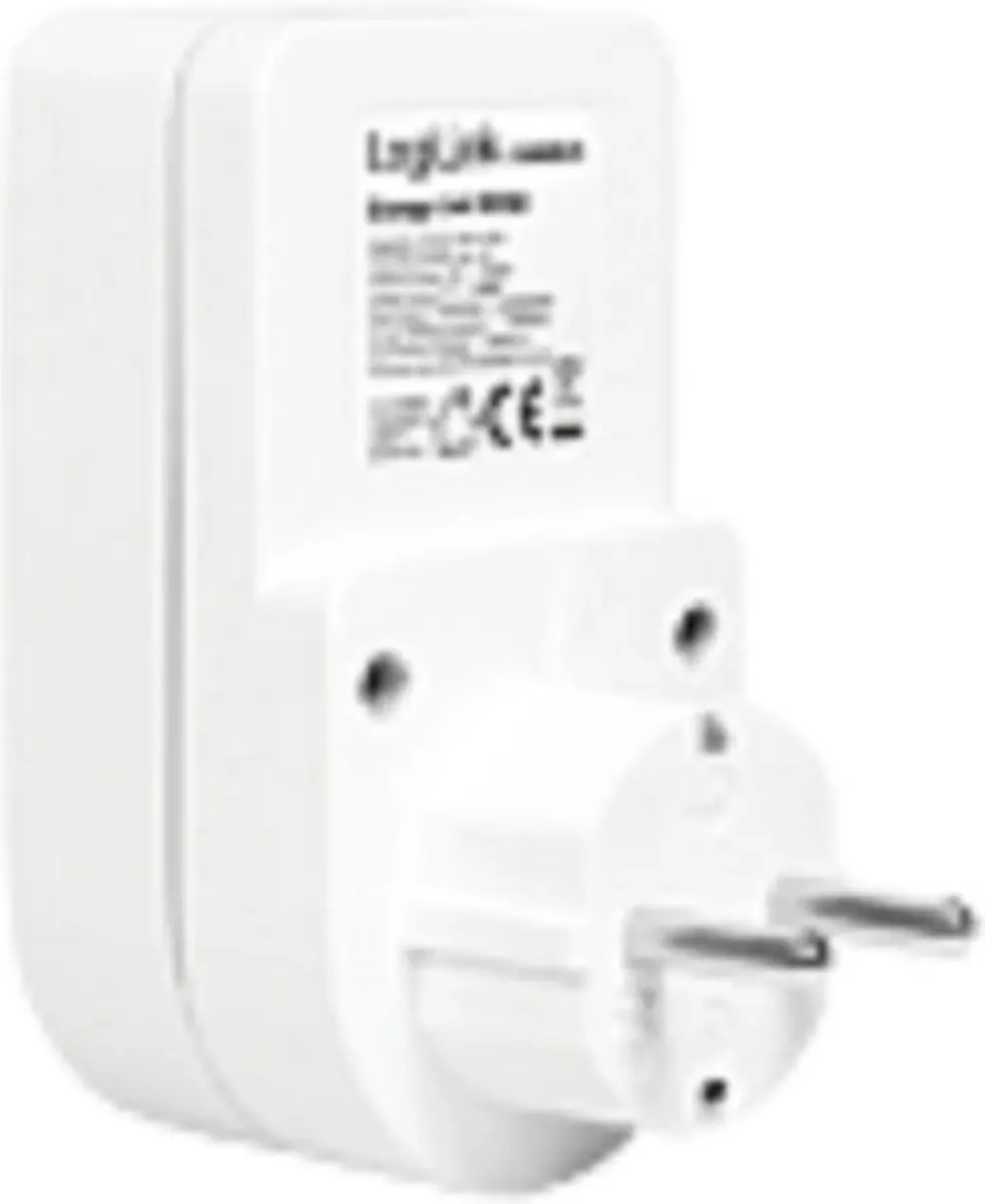 Logilink Energiekostenmeter - 1 Stopcontact Wit