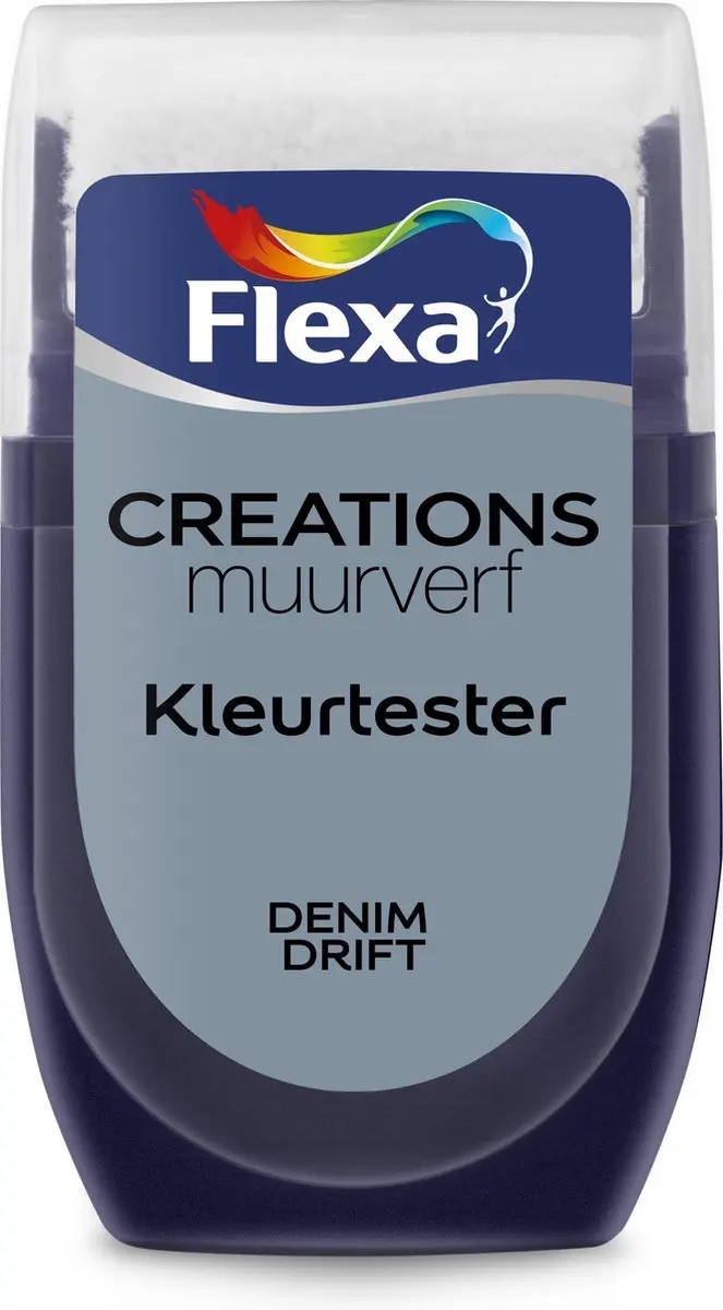 Flexa Creations Muurverf Kleurtester Denim Drift 30ml