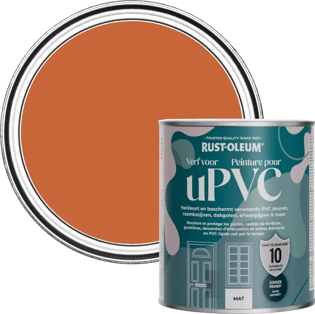 Rust-Oleum Oranje Verf Chai Thee 750ml