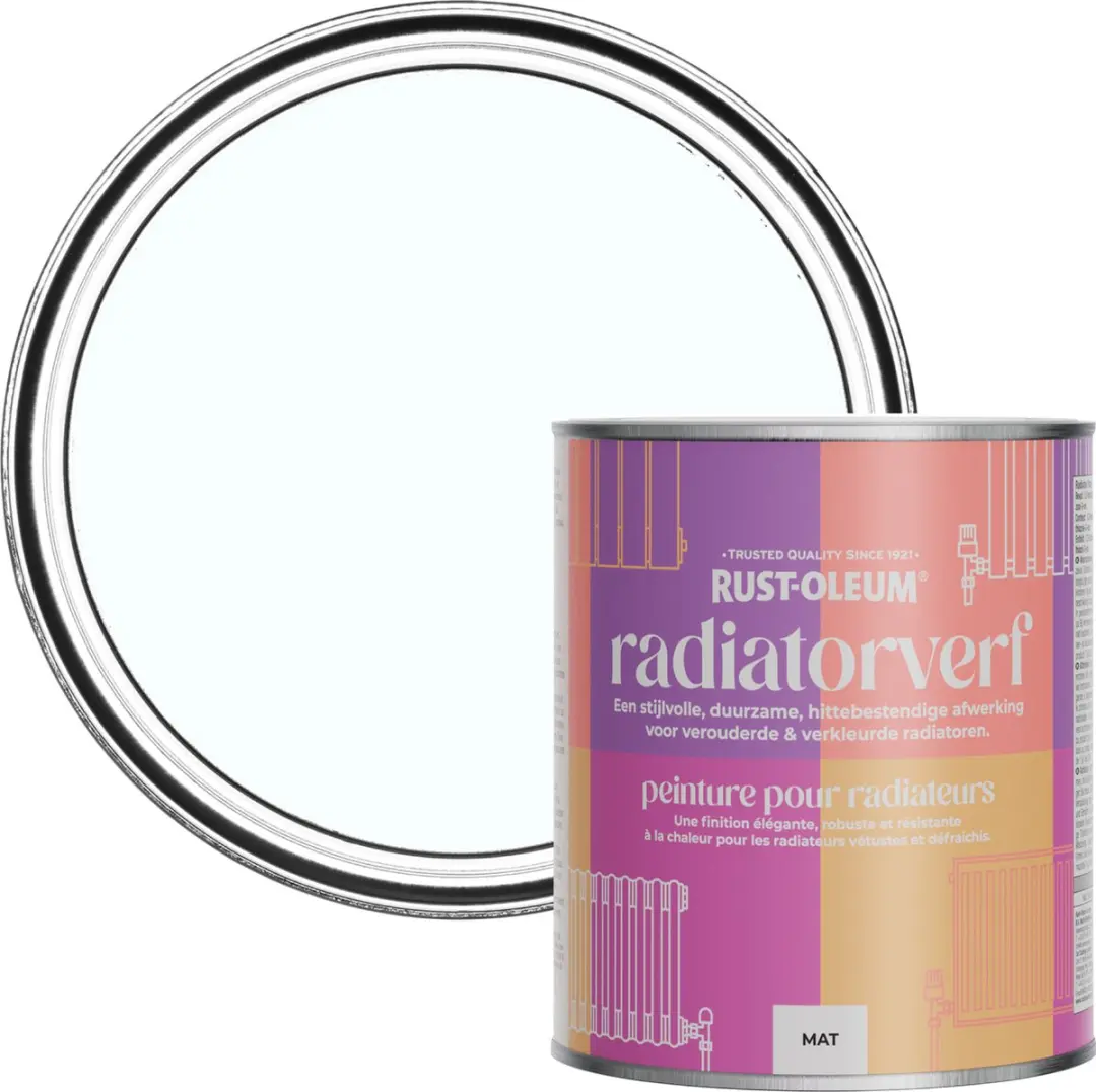 Rust-Oleum Lichtblauwe Radiatorverf 750ml