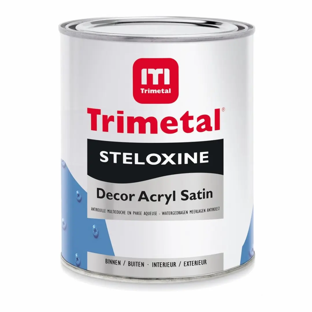 Trimetal Steloxine Decor Acryl Satin RAL 9001 - 1L