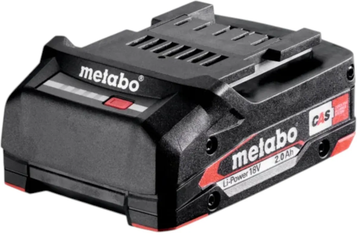 Metabo 625026000 Accu 18V 2.0Ah Li-ion - Air Cooled