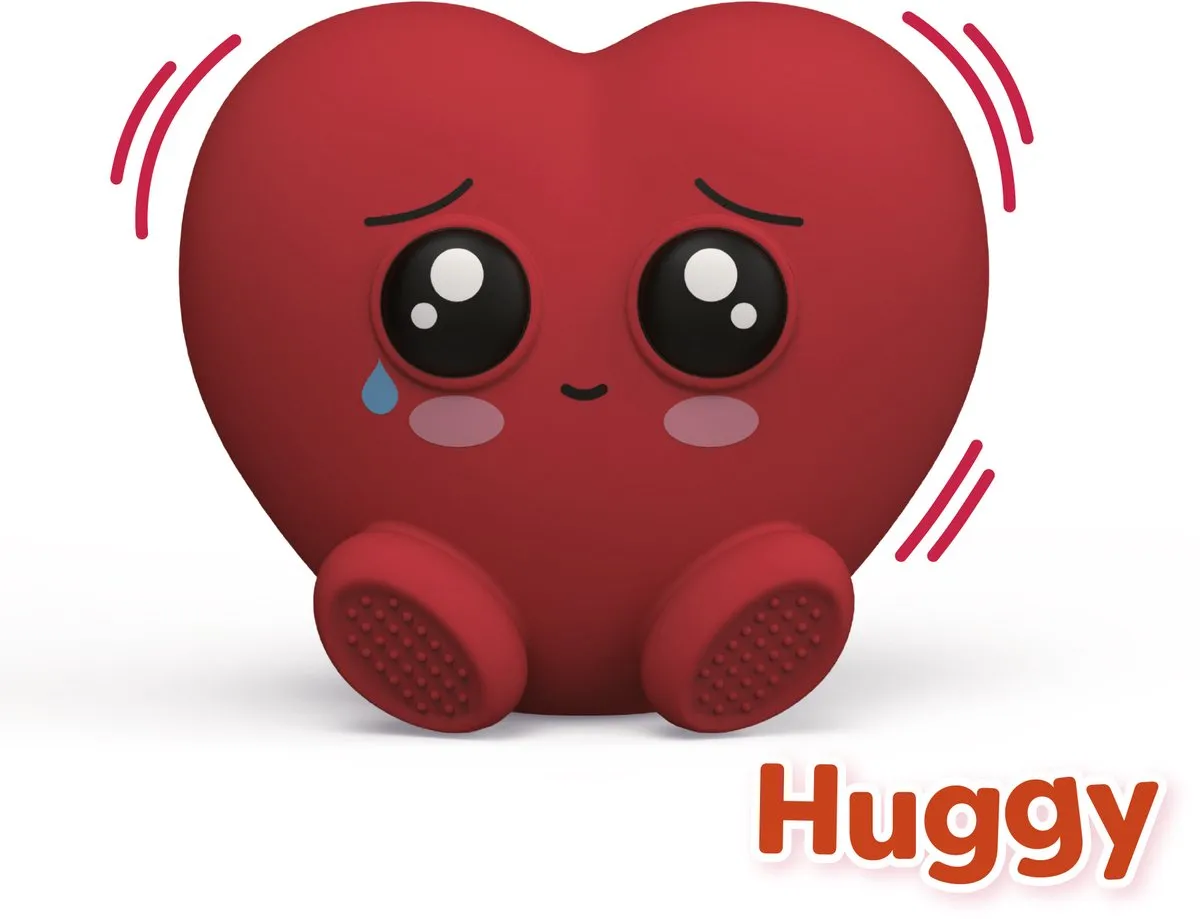 Jumbo Ik Leer Moodies Huggy - Elektronisch Speelgoed - Rood