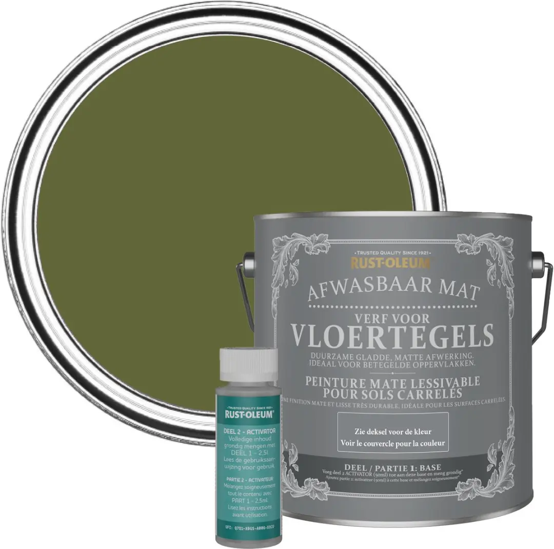 Rust-Oleum Vloertegelverf Mat 2,5L