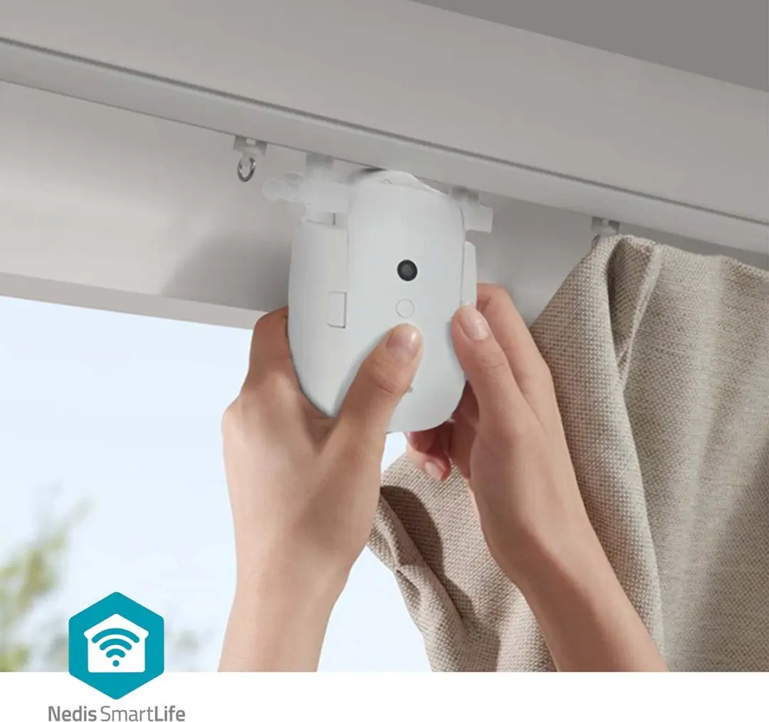Nedis SmartLife BTMC30WT1PC Gordijnrobot - Wit