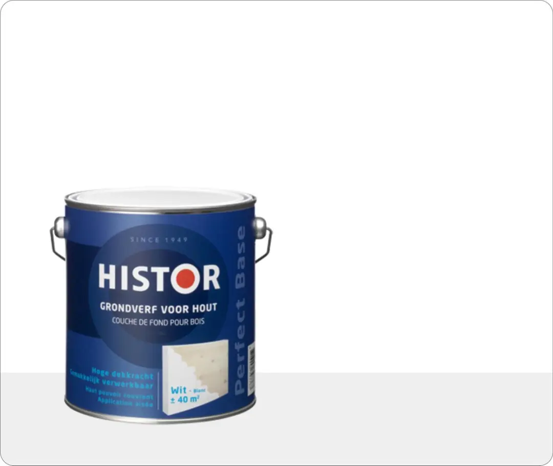Histor Perfect Base Grondverf Hout 2,5L