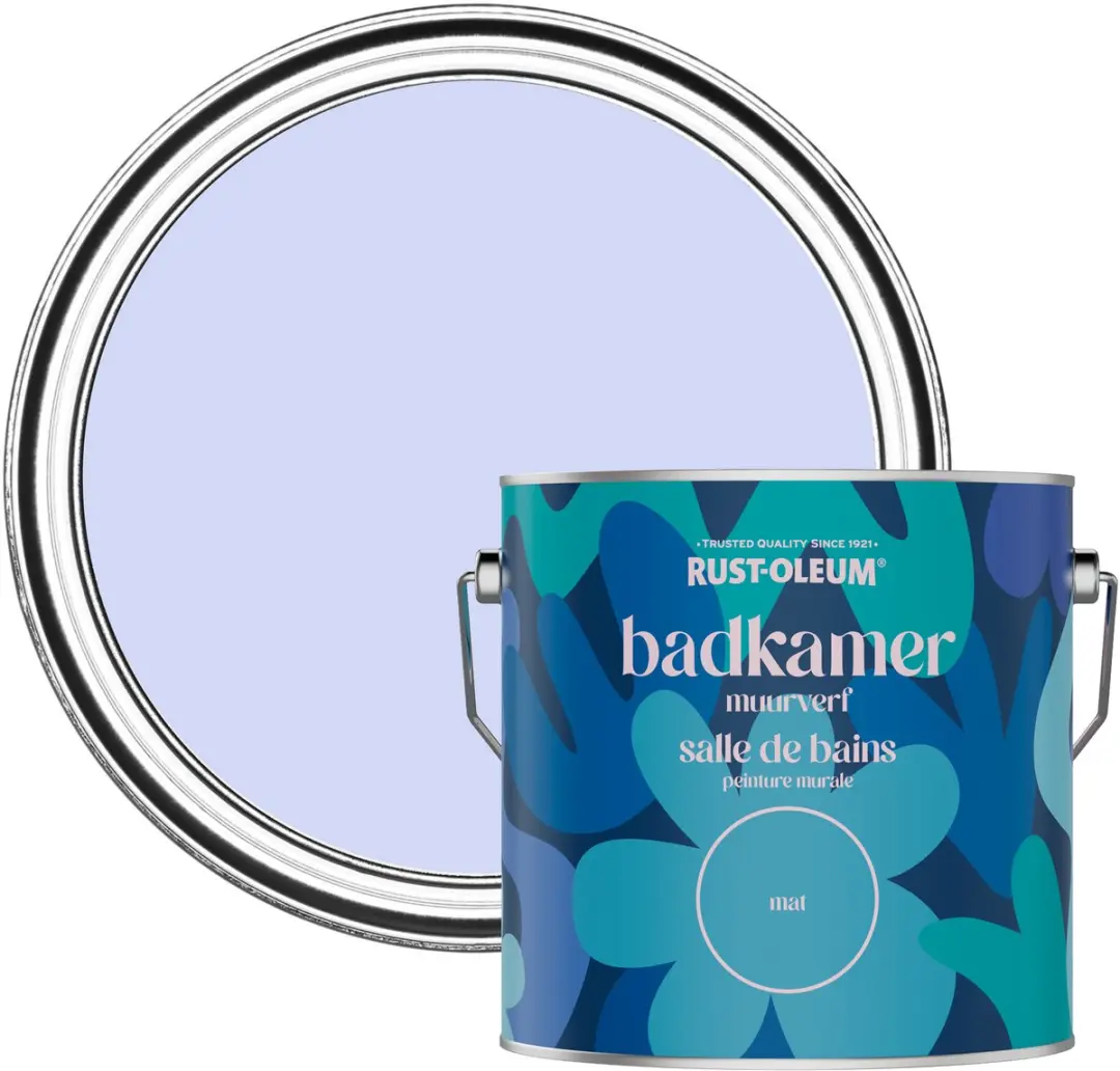 Rust-Oleum Badkamer Muur- en Plafondverf Zeemermin 2,5L