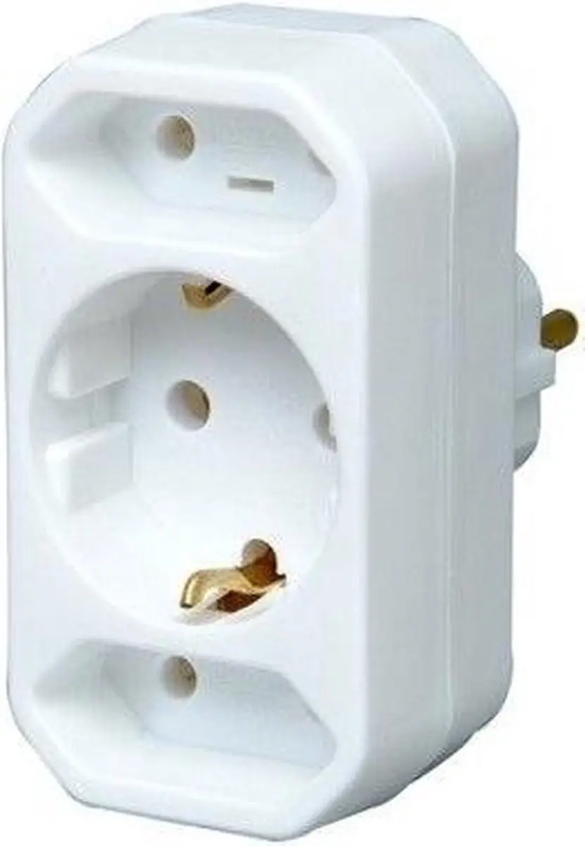 Scanpart Netstekkeradapter 177605002 - Wit - afbeelding 6 van 6