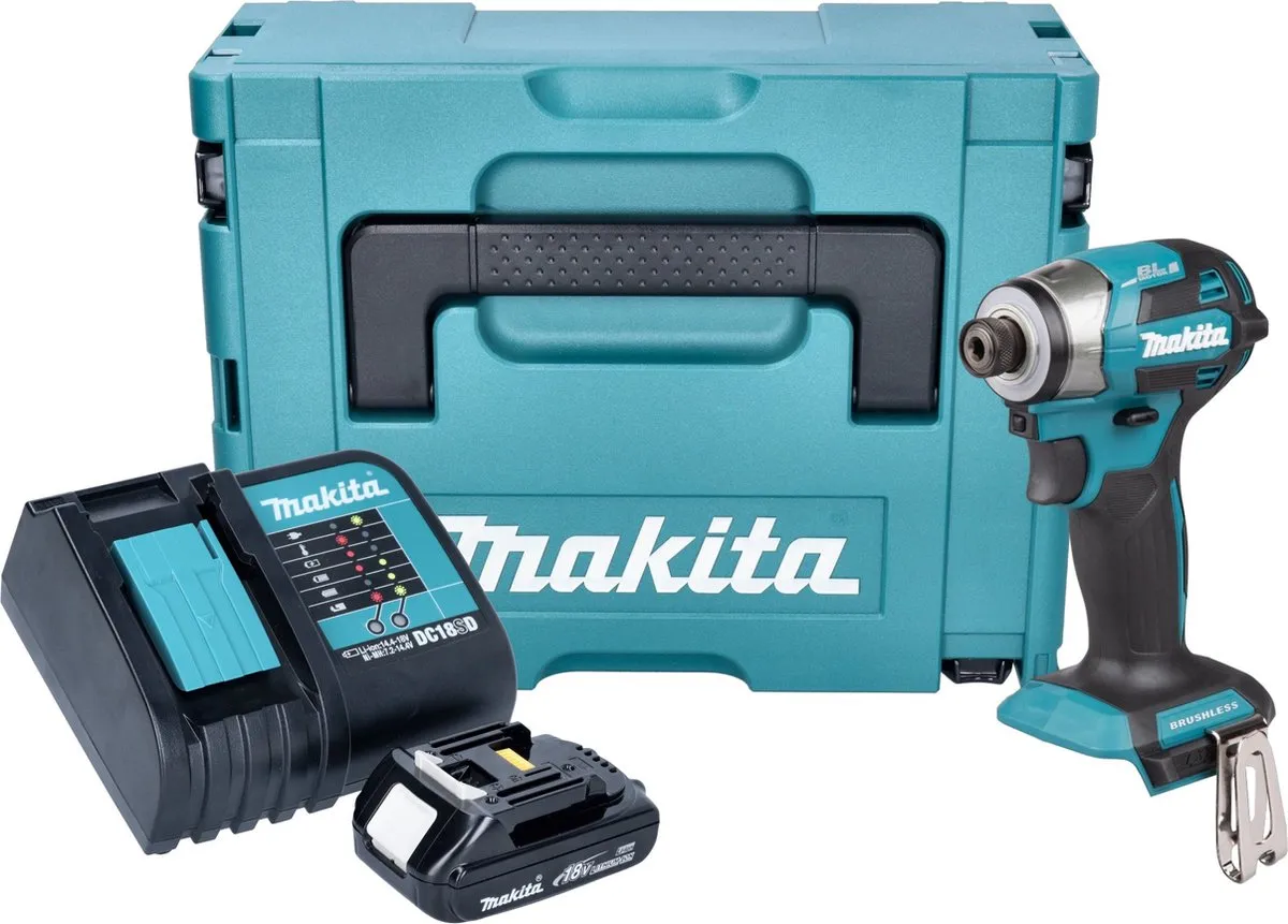 Makita DTD 173 SY1J Accu-Slagmoersleutel 18V 180Nm