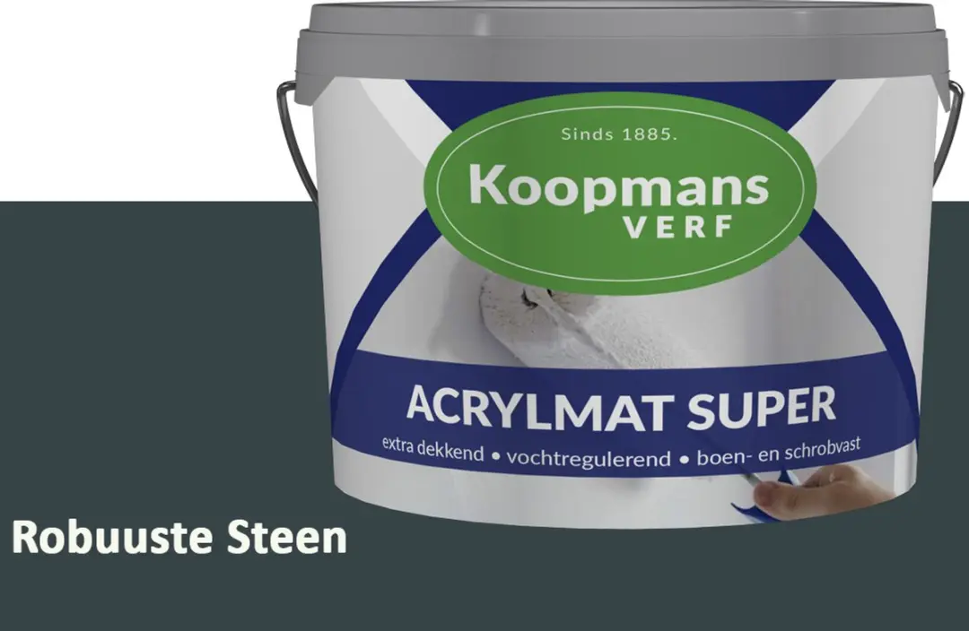 Koopmans Acrylmat Super Matte Muurverf 2,5L