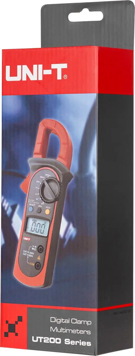 UNI-T UT200A Digitale Multimeter - Rood/Zwart
