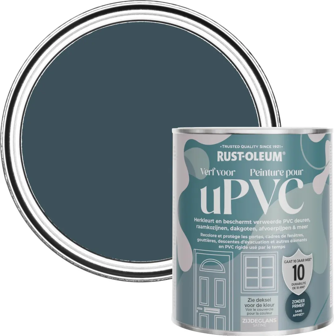 Rust-Oleum Donkerblauw Zijdeglans Verf 750ml